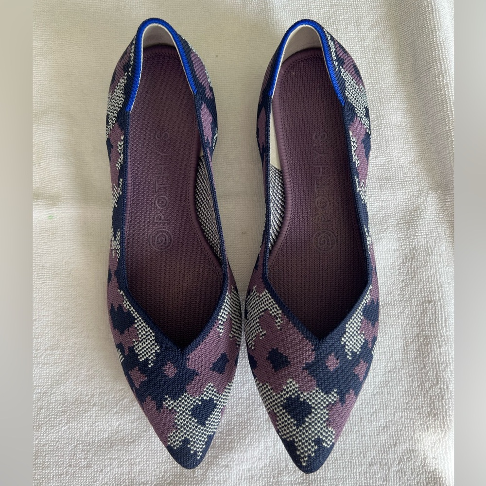 Rothy’s Violet Botanicamo size 7.5. Excellent used condition.